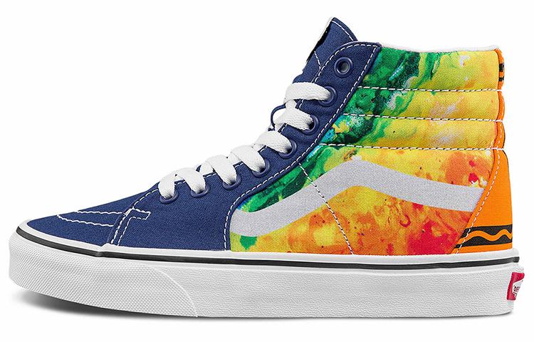 Sk8 Crayola x Sk8 Vans-Hi  Mashup Melt  VN0A5JMJARS 38.5