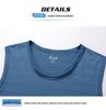 Men's Summer Quick-Dry Ice Silk Vest: Breathable, Elastic Nylon Activewear