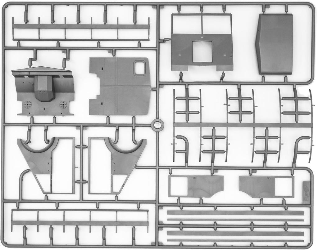 ICM Scale AHN Truck Glasgow with Cock Plastic Model 35421 1/35 (Combat Vehicle)