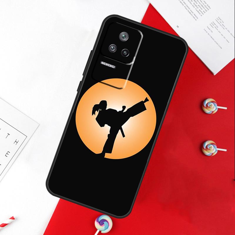 Kungfu Taekwondo Cover For Xiaomi 15 Ultra 13 14 11T 12T 13T 14T Pro POCO X7 Pro X3 X5 X6 M6 F5 F6 Pro Case