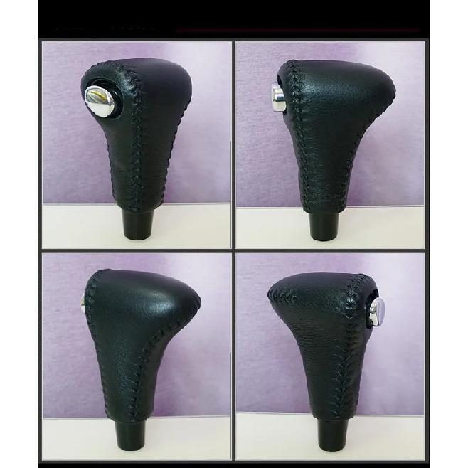 New Real Leather Gear Shift Knob Cover For Honda Accord 1999 2000 2001 2002 Automatic Gear Ball Protector
