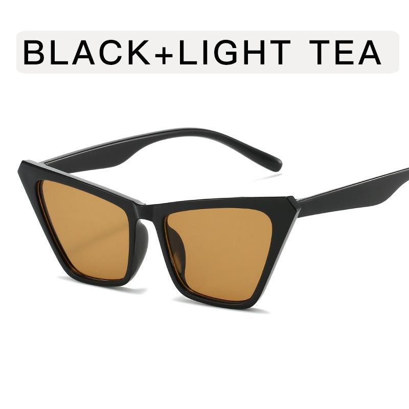 European American Stylish Man Sunglasses Fashion Cat Eye Shape Women's Sun Glasses Driving Hiking Women's Sunglass