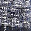 CHANEL tweed skirt P26088V16545 05P Black / navy cotton/Nylon Women Used