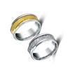 Men Ring Stainless Steel Plated Hand Jewelry Casual Party Holiday Dressing Clothing Decoration Circle Gift Craft