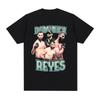 Limited Dominick Reyes Vintage Graphic T Shirt Men's Clothing Hip Hop Trending Cool T-shirts 100% Cotton Loose Oversized T-sh...