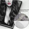 Beautiful Fashion Sexy Woman Portrait Posters and Prints Canvas Painting Black and White Wall Art Pictures for Modern Home Decor