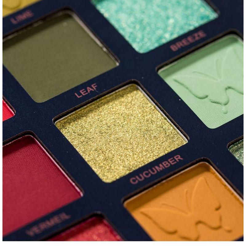 BEAUTY GLAZED - Color Flame Butterfly Eyeshadow Palette (18 Colours)