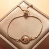 Verstellbares Einfaches Mode Strass Elefant Armband für Damen