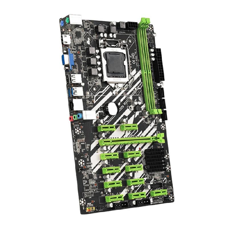 B250 Mining Motherboard, 12gpu, 12pci-e 16x, B250 Mining Board Lga 1151 Ddr4 Pc Ramsata3. 0, Support Vga Hdmi for Miner
