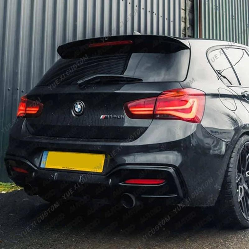 For BMW F20 F21 116i 118i 120i M135i M140i 2011-2019 Rear Roof Spoiler Cap Rear Trunk Roof Lip Spoiler Wing Car Rear Lip Covers