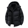 Cotton-padded Jackets Men's Winter Down Jackets with Thickened Down Warm and Cold-proof Cotton-padded Jackets