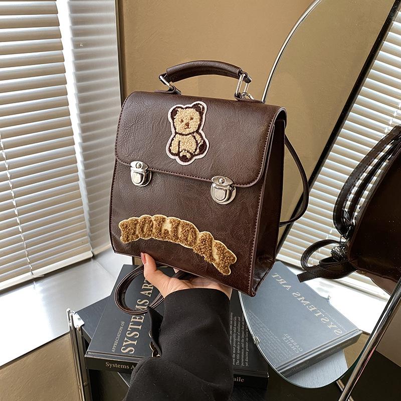 

Ретро рюкзак женский нишевый новый осенне-зимний модный студенческий рюкзак высокого класса сумка-мессенджер