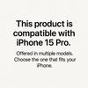 iPhone 15 Pro Tempered Glass Screen Protector