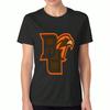 BG Falcon Ladies' Cotton T Shirt,Pure Cotton Premium Print,Durable,Casual And Fashionable,Classic Crew Neck Tee,Perfect Gift For BGSU Alumni And Fans.