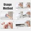 Air Conditioner Blade Anti-Direct Blowing Easy Controller Adjustable to Install Air Conditioner Blade