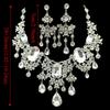 Crystal Women's Wedding Jewelry Set Rhinestone Rhinestone Jewelry Set  Gift