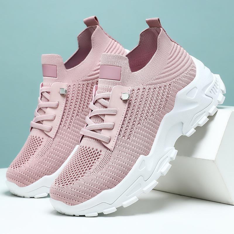 2025 Spring Autumn Women's Vulcanize Shoes for Outdoor Zapatos Mujer Comfortable Breathable Air Mesh Sneakers