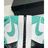 Pre-owned JordanAir Jordan 1 Mid Island Green GS 554725-132-P26104362257448