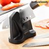 Knife Sharpener - - PRO V SHARVY - Manual - Polishing &; Sharpening - Non-slip Base