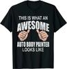 Men's and Women's T-shirts NEW LIMITED Funny Car Painter Premium Gift Idea Tee T-Shirt Size S-3XL