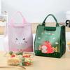 Cartoon Portable Insulated Lunch Box Bag Bento Bag Insulated Refrigerated and Insulated Bag Aluminum Foil Thickened Lunch Bag