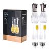 Wutuo 200ml Round Oil Dispenser Set with Accessories