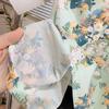 Girls' Summer Puff Sleeve Cheongsam Princess Dress