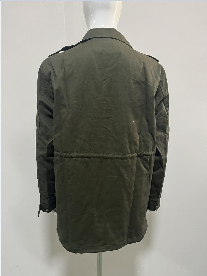 2025 Cross-Season Men's Retro Workwear Jacket: Loose Fit, Multi-Pocket Casual Outerwear