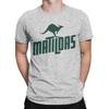 Matildas Kangaroo T-Shirts Men Australia Womens Soccer Unique Pure Cotton Tee Shirt Crewneck Short Sleeve T Shirt Summer Clothes
