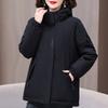 Winter Woman Parkas Hooded Thick Warm Outerwears Loose Women's Coats