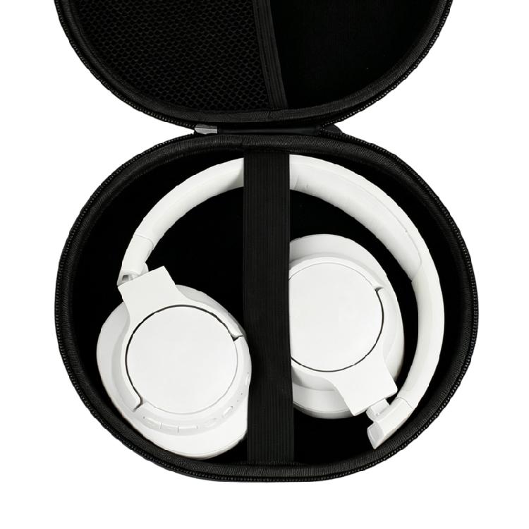 Closed Headphone Case for 770NC/780NC Foldable Over-Ear Headphones with Carry Handle, Cable Pocket, and Interior Securing Band
