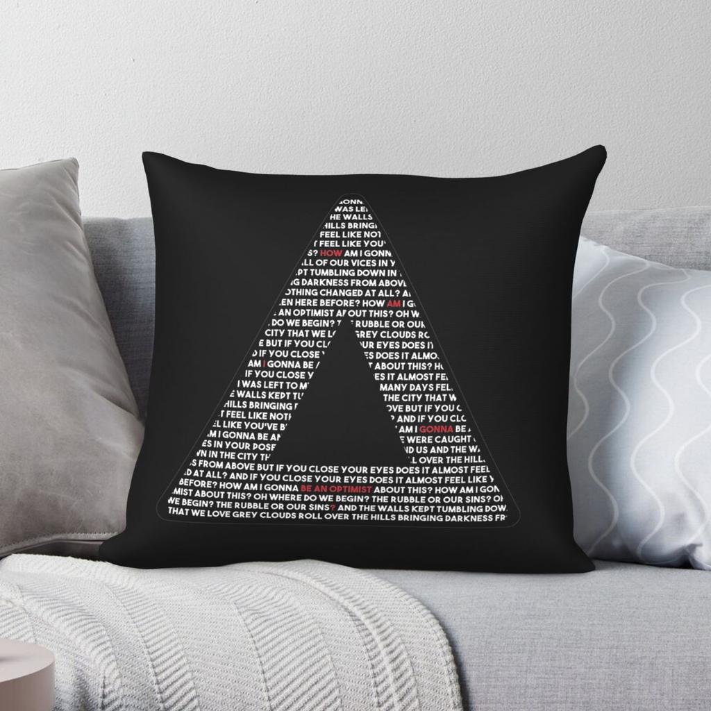 Bastille Band Bad Blood Square Pillowcase Polyester Linen Velvet Creative Zip Decorative Pillow Case Home Cushion Cover