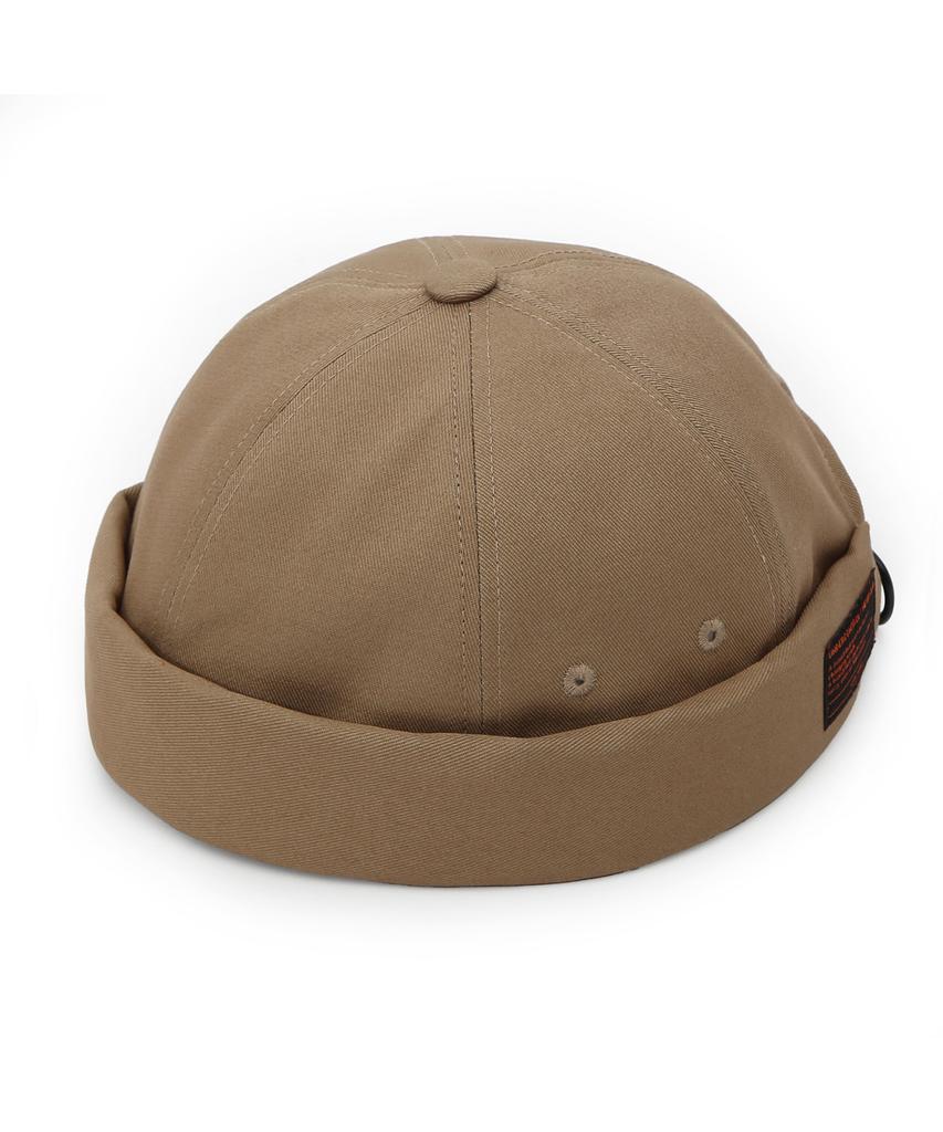Eondeokeonteulol Four Seasons Cotton Basic Adjustable Brimless Watch Cap Unisex Beanie Hat Mold Cap / Twill Cotton / Combat / Desert
