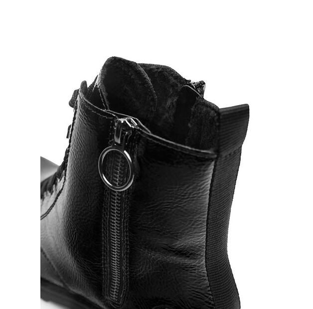 Rieker Y9111-00 Black Ankle Boots