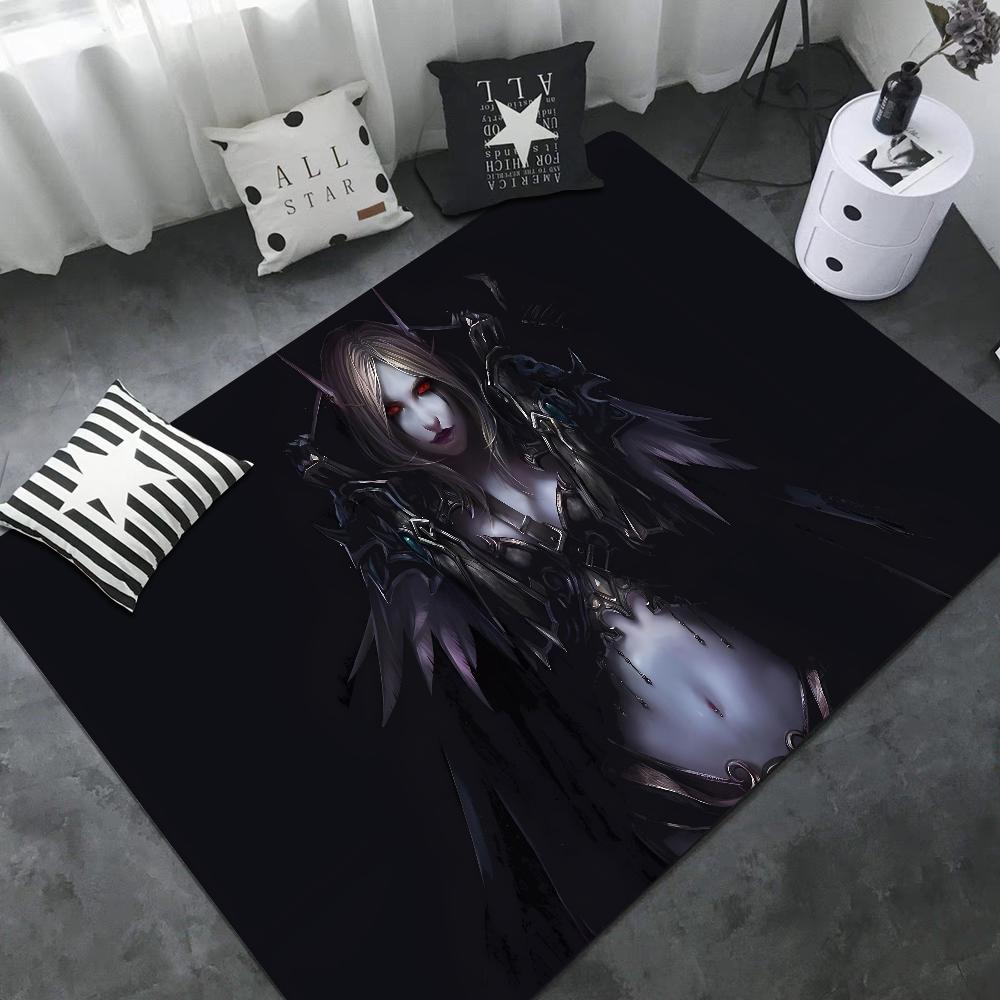 World Of Warcraft Door Mat Washable Non-Slip Living Room Sofa Chairs Area Mat Kitchen Doormat Area Rug