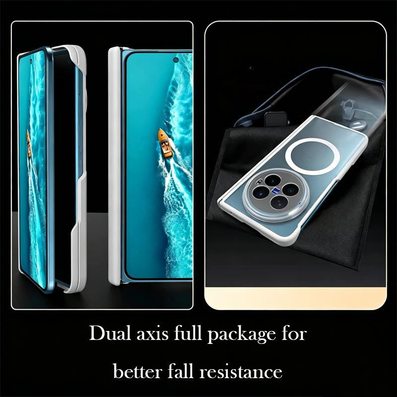 Transparente Hülle für VIVO X FOLD 6 Mattes Rückseiten-Cover für Vivo X Fold 6