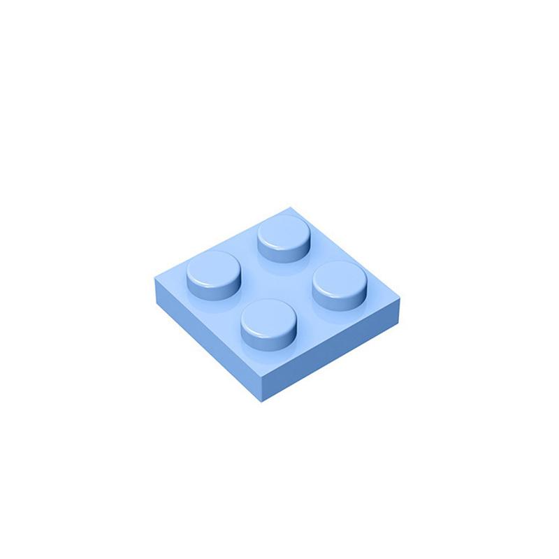 150pcs DIY Building Blocks Thin Figures Bricks 2x2 Dots Educational Creative Size Compatible With 3022 Plastic Toys for Children