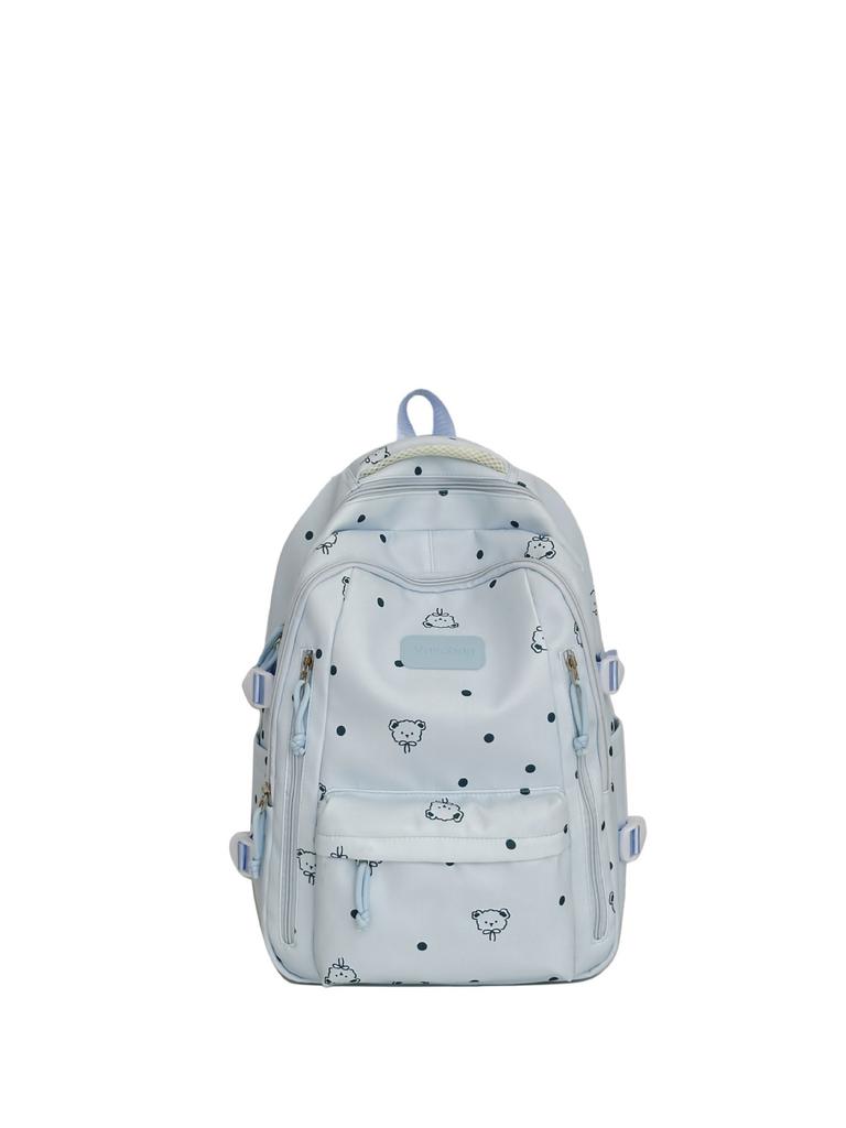 Schoolbag wholesale new middle and high school school bag backpack Japanese versatile casual fashion doll pendant large capacity backpack