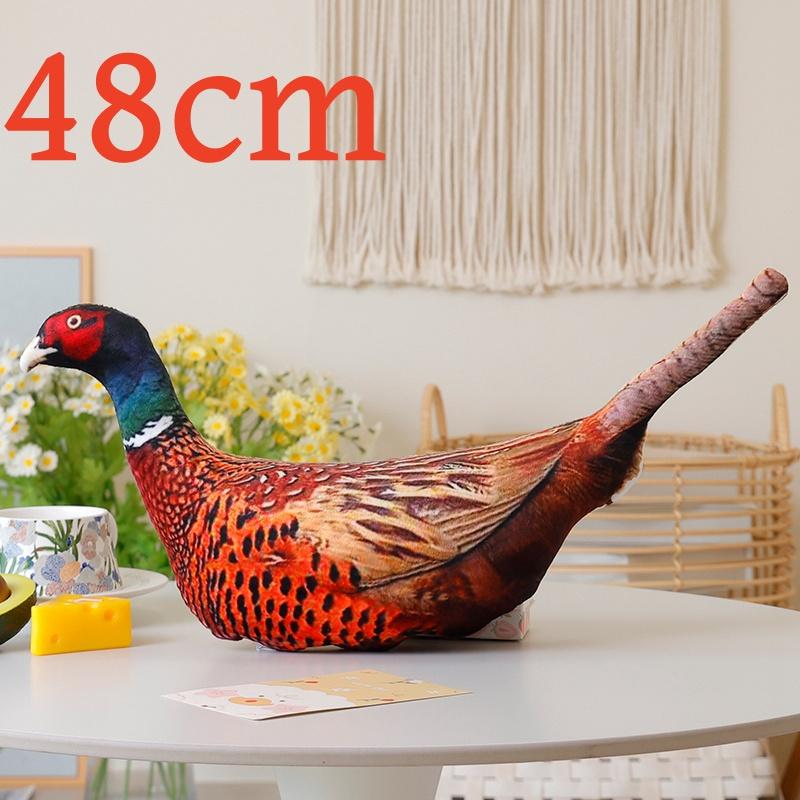 35~50Cm Pluche Dier Gevuld Poppetje Schattige Realistische Kip Simulatie Gevogelte Kawaii Knuffelbaar Kussen Slaapkussen Bankkussen