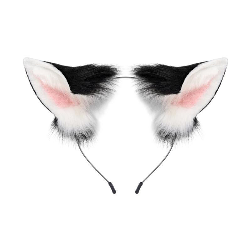 Furry Animal Ear Hair Decors Cosplay Headband Fashion Anime Headwear For Women and Girls Fashion Costume Accessory