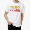 Big Size Summer Man Tshirt You Know Why Im Here Deviled Eggs Short Sleeve Printed Oneck Tees Hiphop Cheap Tshirt Bigger Size