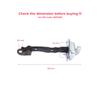 BDP1369-1 2 Pieces Front Door Stop Check Assy Limiter Strap for Toyota Yaris Vitz MK3 P13 2010-2020 Vios P15 Verso S P12 6861052130