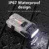 Cycling Camping Outdoor Pocket Flashlight Hiking Water Proof Torch Handheld Small Pocket Clip Torch Hat Clip Flashlight