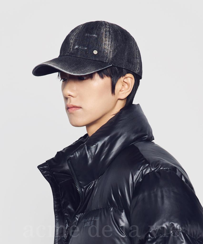ACME DE LA VIE Damage Washing Denim Ball Cap (2Color)