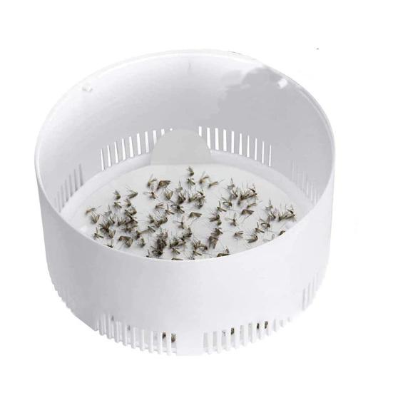 24Pcs Fly Traps Sticky Glue Boards Strong Stickiness Fruit Flies Gnats Moths Mosquito Lamp Refillable Sticky Pads Set