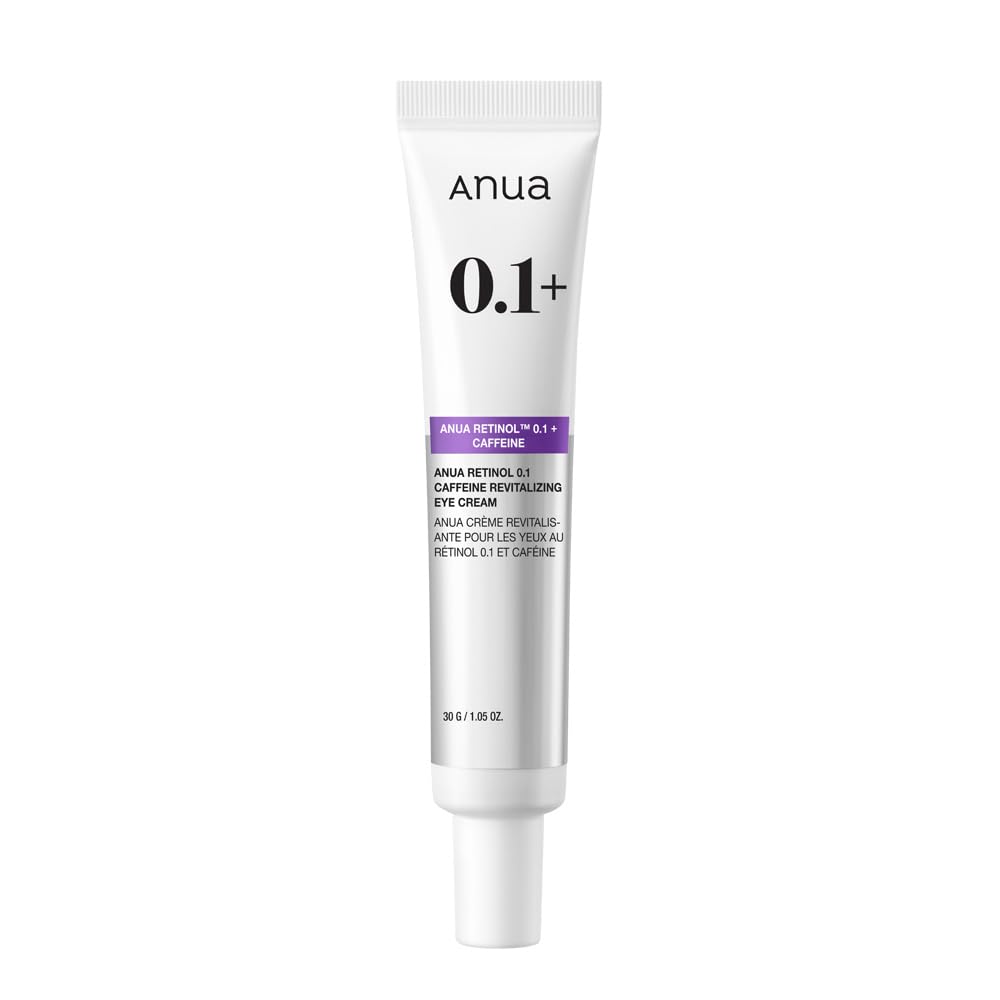 

ANUA Retinol Caffeine Eye Cream Retinol Eye Skincare 0.1% 30g, Moisturizing, Collagen-rich, Cream, [Official/Authentic]