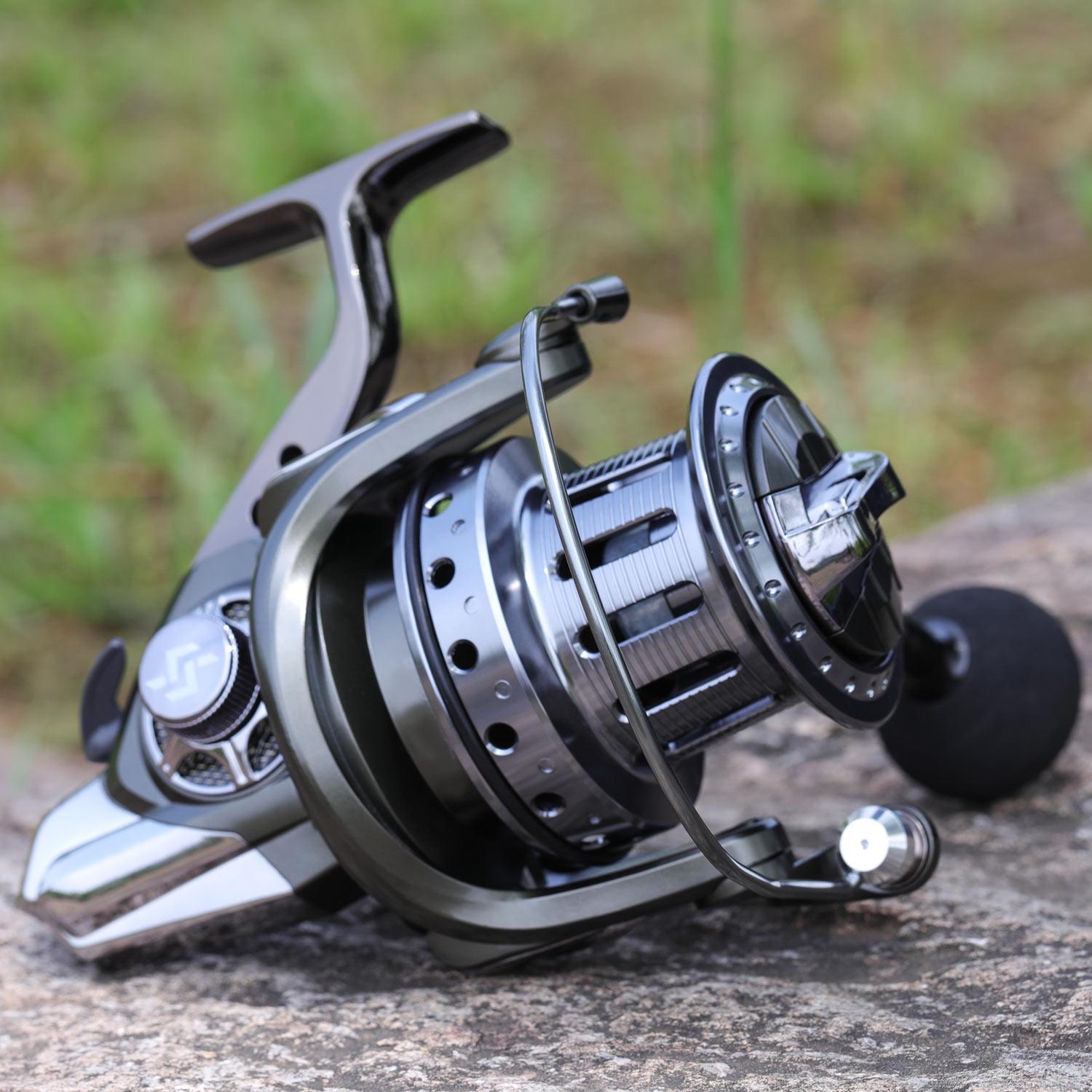 

Рыболовная катушка Sougayilang 10 + 1BB с ручкой из ЭВА, спиннинговая катушка для морского карпа, рыболовное колесо, снасти серии 10000 DYL10000