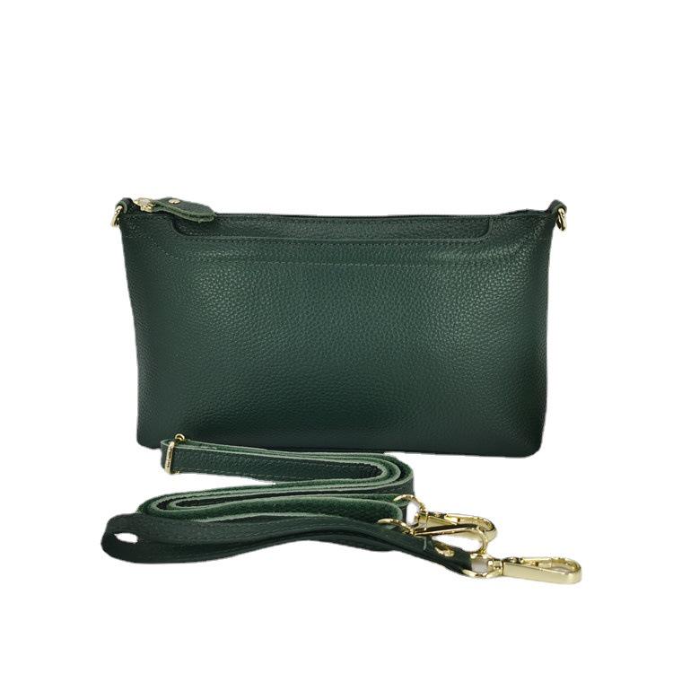 Genuine Cowhide Women's Handheld Clutch Crossbody Bag - 2025 New Casual Versatile Design