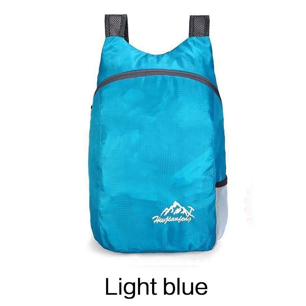 Faltbarer Wasserdichter Outdoor-Sportrucksack Ultraleichte Tragbare Reisetasche Für Reisen Camping Laufen Fitness Einkaufen