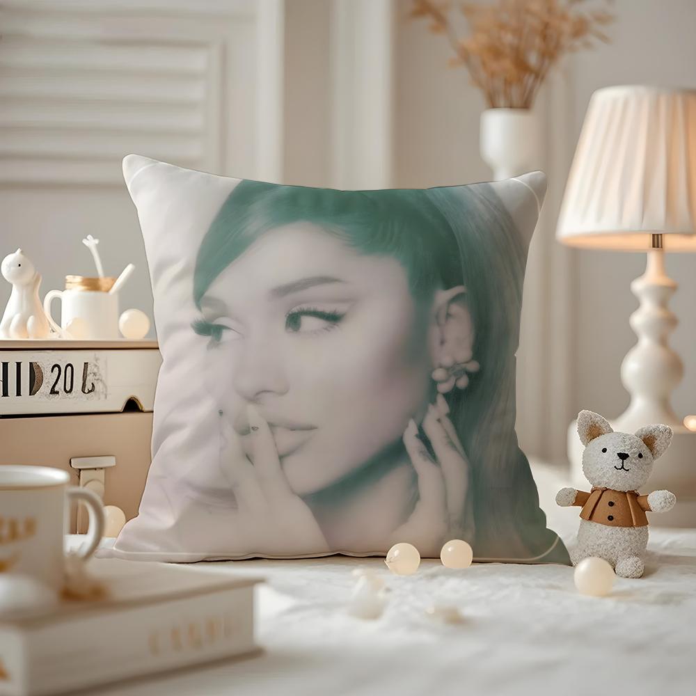 A-A-Ariana Grande Album Kissenbezug Musterbedruckter Kissenbezug für Wohnzimmer Sofa Kissenbezug & Schlafzimmer Dekoration